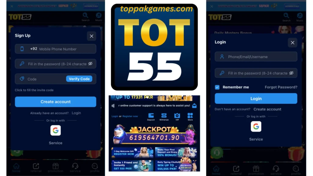 TOT 55 Game